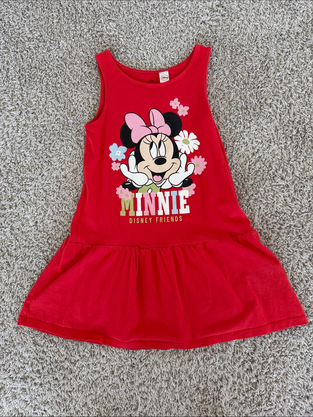 Disney Minnie Mouse Floral Tank Dress